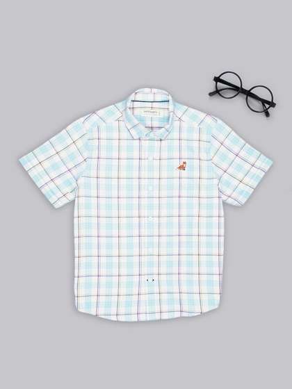 Pantaloons Junior Boys
                    Checked Casual Shirt