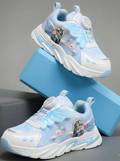 HOOH Now Comfort in
                      Fashion Unisex Kids Barbie Printed Sneakers