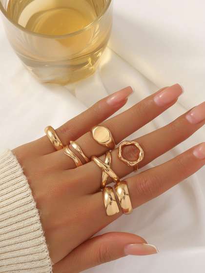 Lara Karen Set of 6
                        Finger Ring