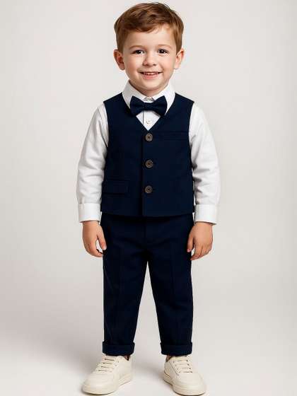 TOGEPI Boys Shirt with
                    Trousers