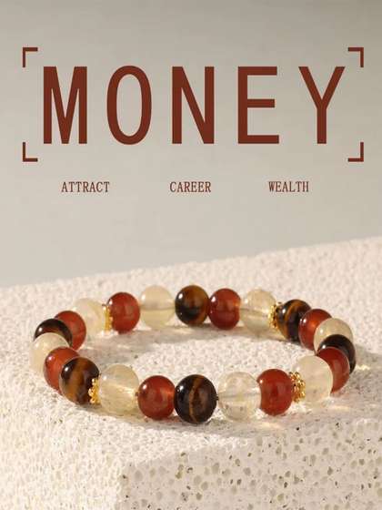 PIXFLIK Unisex Tigers
                    Eye Bracelet