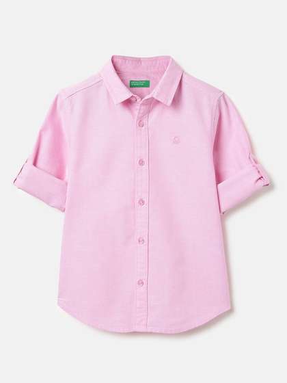 United Colors of
                    Benetton Boys Casual Shirt