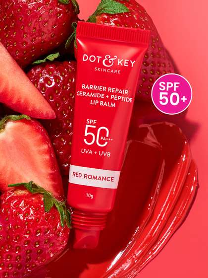DOT & KEY
                        Barrier Repair Ceramide + Peptide Lip Balm
                        In-Vivo Tested SPF 50+ PA+++