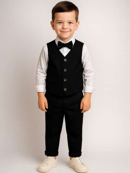 TOGEPI Boys Shirt with
                    Trousers