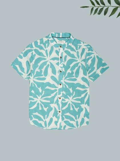Pantaloons Junior Boys
                    Floral Printed Casual Shirt
