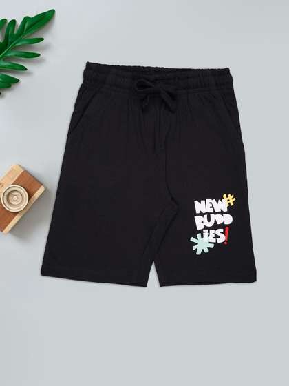 Pantaloons Junior Boys
                    Typography Printed Shorts
