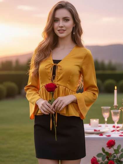 Sera Women Party
                        Crop Shrug