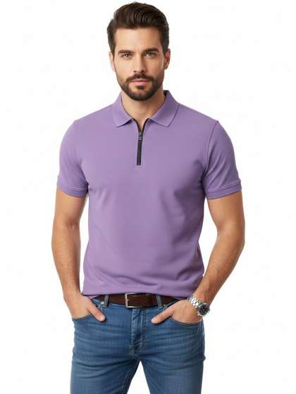 Organic Chics Men Dri-FIT Polo Collar T-shirt