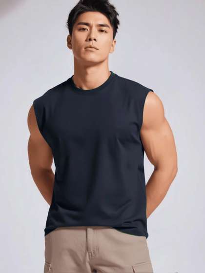JUARI BE A
                          GENTLEMAN Cotton Gym Vest