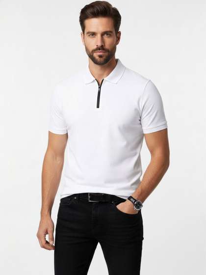 Organic Chics Men Dri-FIT Polo Collar T-shirt