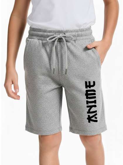 Hotfits Boys
                      Typography Printed Training or Gym Shorts