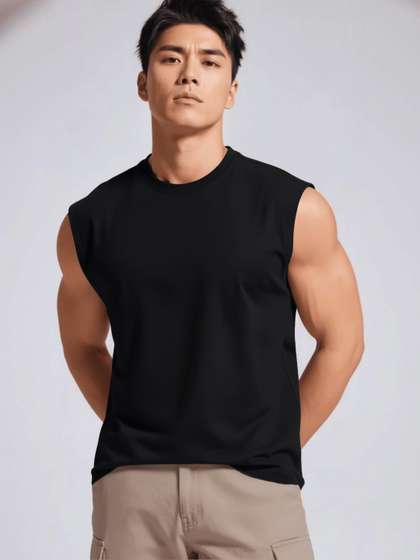 JUARI BE A GENTLEMAN
                        Cotton Gym Vest