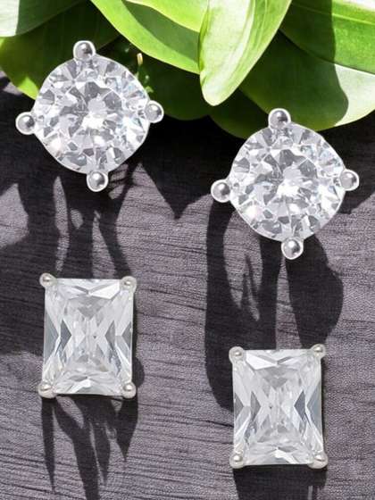 fabula Geometric Studs
                    Earrings