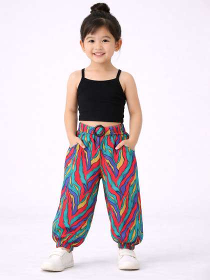 Porpy Girls Printed
                    Co-ord Set
