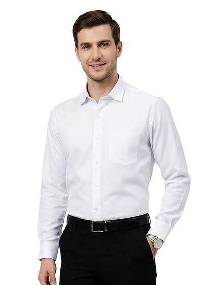Cottonking Men Pure
                        Cotton Full Sleeves Slim Fit Formal Shirt