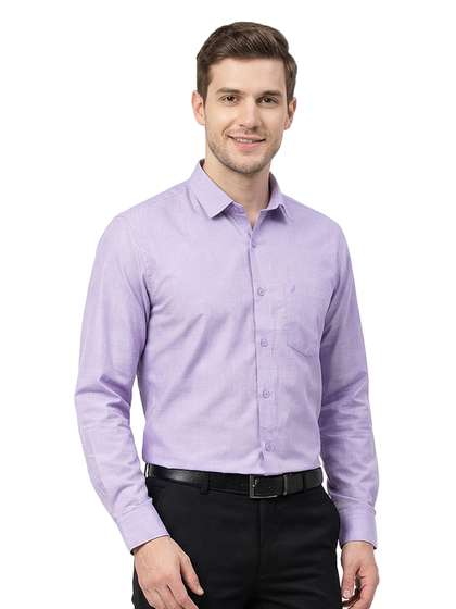 Cottonking Men Pure
                        Cotton Full Sleeves Slim Fit Formal Shirt