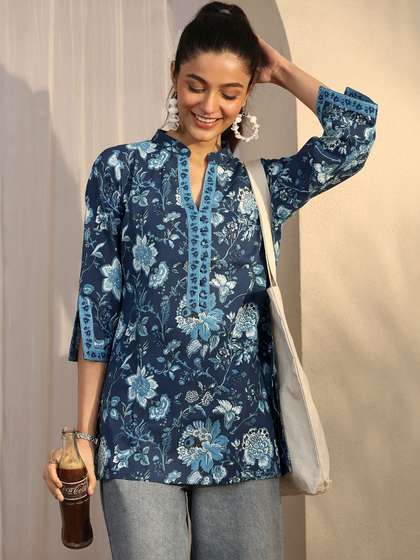 Libas Floral Printed
                        Kurti