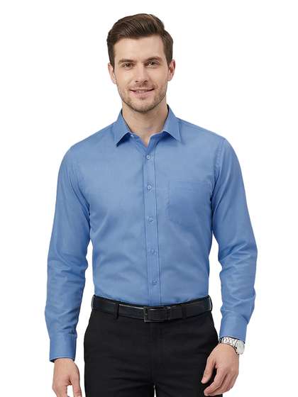 Cottonking Men Pure
                        Cotton Full Sleeves Slim Fit Formal Shirt