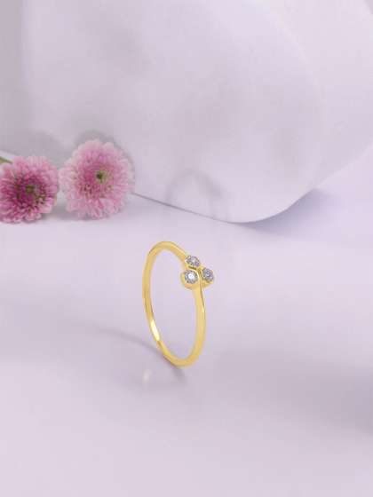 Mia by Tanishq 14Kt
                        Gold Ring With 0.061 Carat Natural Diamond -
                        0.884 g