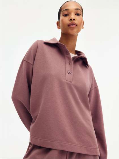 H&M Collared
                        Sweatshirt