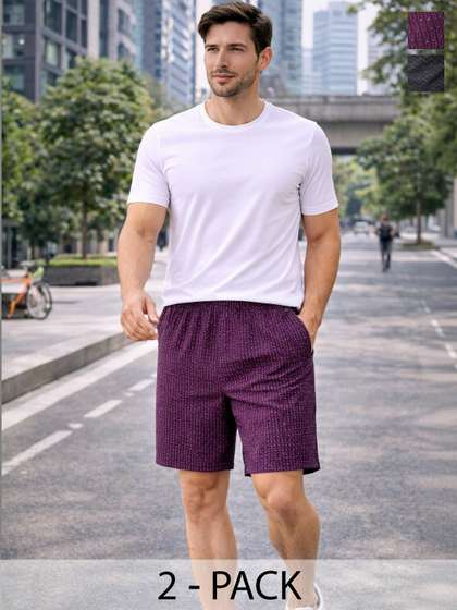 The Roadster Lifestyle
                      Co Pack Of 2 Printed Cotton Boxers