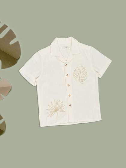 Pantaloons Junior Boys
                    Floral Printed Casual Shirt