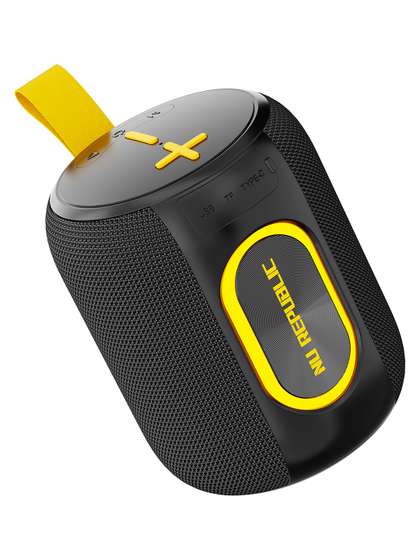 Nu Republic Sonicpop
                        2000 16W Output 6 Hrs Playtime Multi RGB Led
                        Lights Wireless Speaker