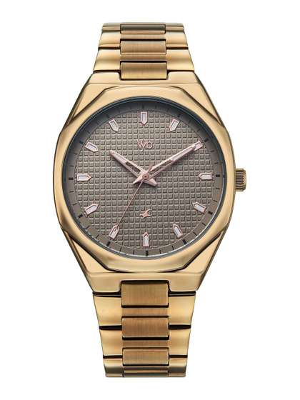 Fastrack Men Vyb Nimbus
                    Quartz Analog Grey Dial Watch - FV30043QM02W