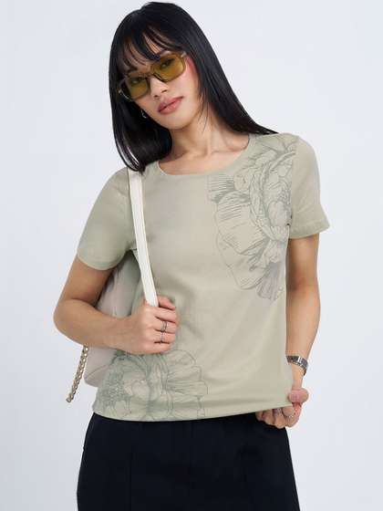 Honey by Pantaloons
                        Women Printed T-shirt