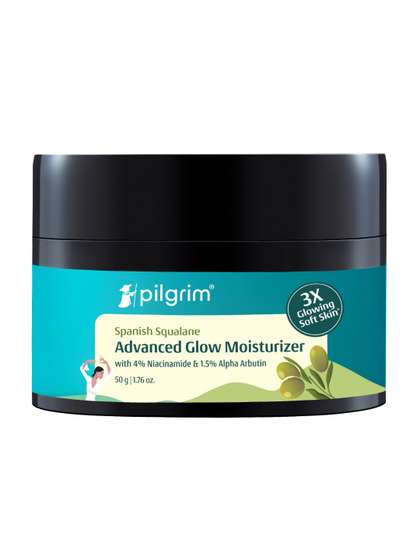 Pilgrim Squalane
                        Glow Moisturizer with Vitamin C &
                        Niacinamide For Bright,Even-Toned Skin