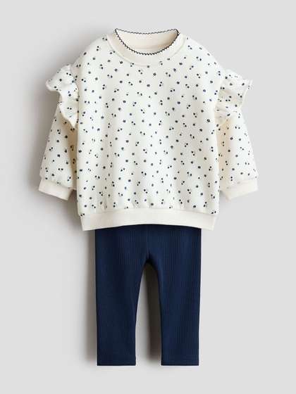 H&M 2-Piece
                    Sweatshirt & Leggings Set