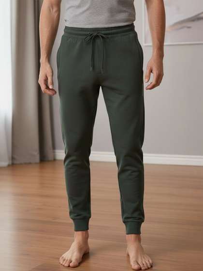 The Roadster
                        Lifestyle Co Cotton Mid-Rise Joggers Lounge
                        Pants