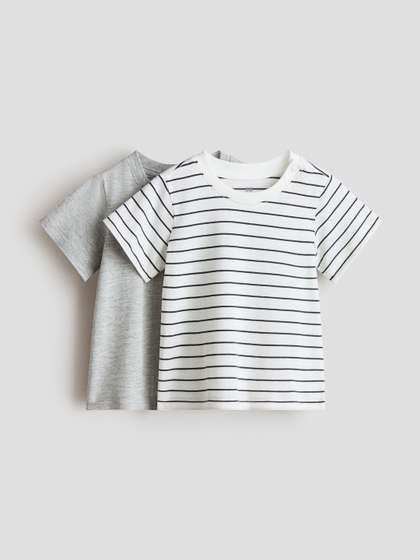H&M 2-Pack Cotton
                    T-Shirts