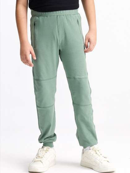 Dotokids Kids Cotton
                    Joggers With Adjustable Waist