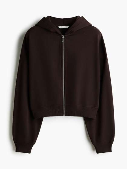 H&M Short
                      zip-through hoodie