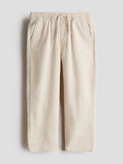 H&M Linen-Blend
                    Trousers