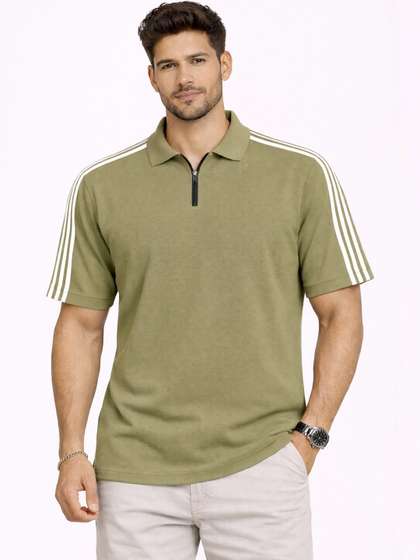 Organic Chics Men's Polo Collar T-shirt