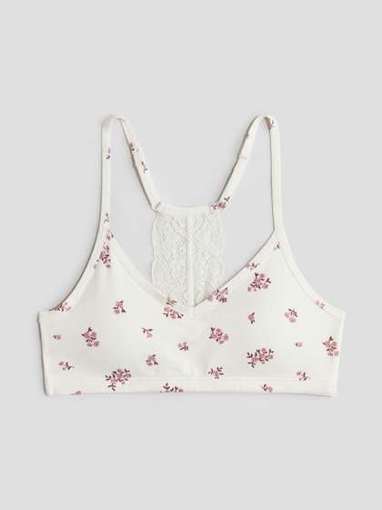 H&M
                          Lace-detail Crop Top