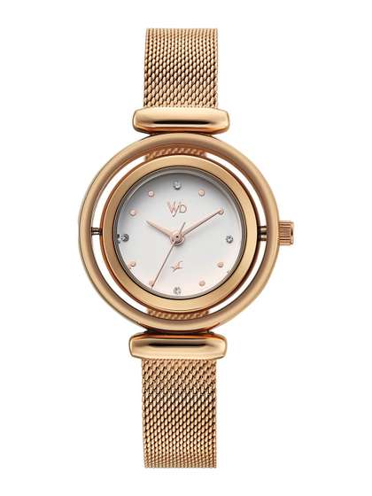 Fastrack Girls Vyb
                        Celeste Quartz Analog White Dial Watch -
                        FV60118WM01W