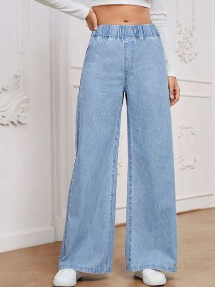 KASHIANXSTYLE Women
                      Comfort Boyfriend Fit High-Rise Stretchable Jeans