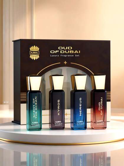 Ajmal Unisex Oud of
                    Dubai Long Lasting EDP Fragrance Gift Set - 20ml
                    Each