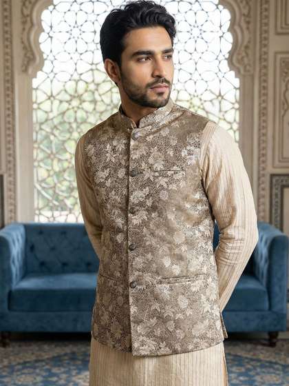 Jompers Woven Design
                        Nehru Jackets
