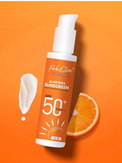FEBELVN SPF 50
                        PA++++ Shea Butter Maximum Protection Aloevera
                        Sunscreen - 100 ml