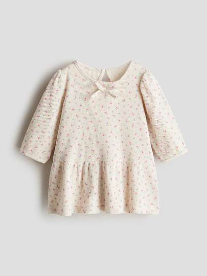 H&M Printed Cotton
                      Dress