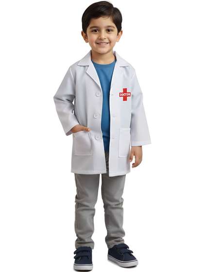 FASHION MINIS Unisex
                      Kids Embellished Coat