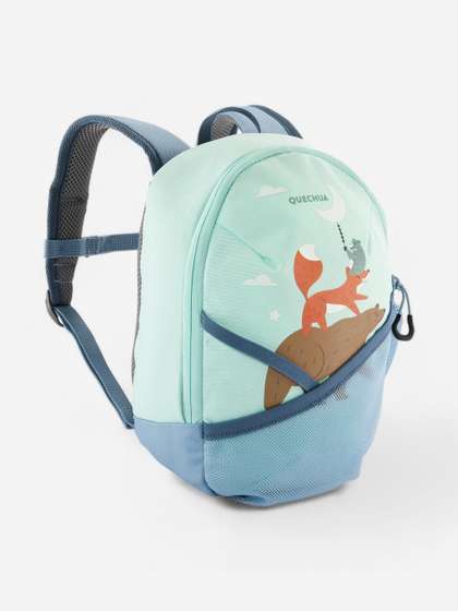 Decathlon Quechua -
                      Girls Green Blue MH100 Abrasion Resistance Hiking
                      Backpack 5 L