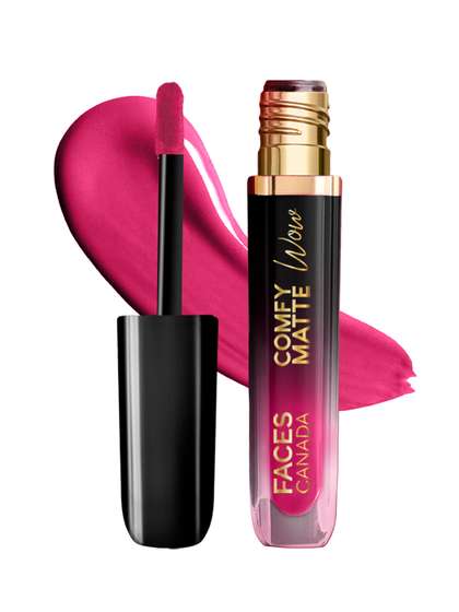FACES CANADA Comfy
                          Matte Wow Liquid Lipstick - 3.8ml - Fuschia
                          Fun 06