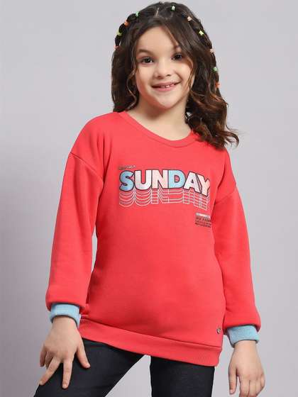 Monte Carlo Girls
                    Printed Sweatshirt