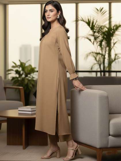 Varanga Women
                          Regular Kurta with Trousers