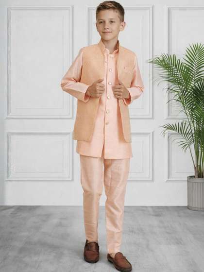 BAESD Brocade
                          Mandarin Collar Sherwani